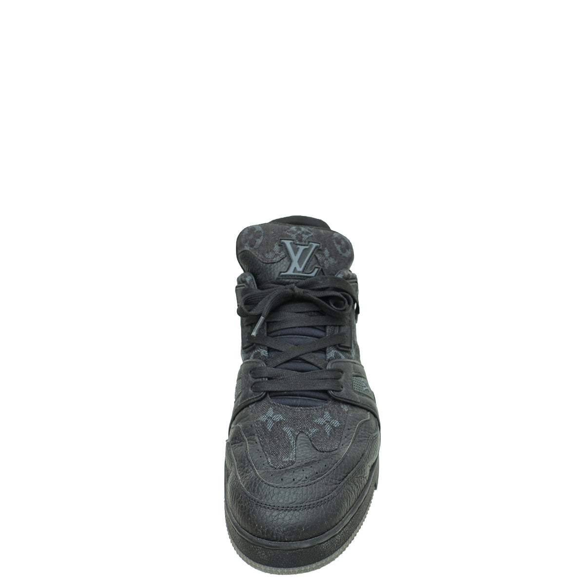 Louis Vuitton Black x Nigo Trainer Sneakers 8-Louis Vuitton-THE CLOSET