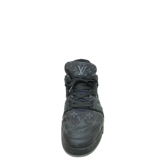 Louis Vuitton Black x Nigo Trainer Sneakers 8