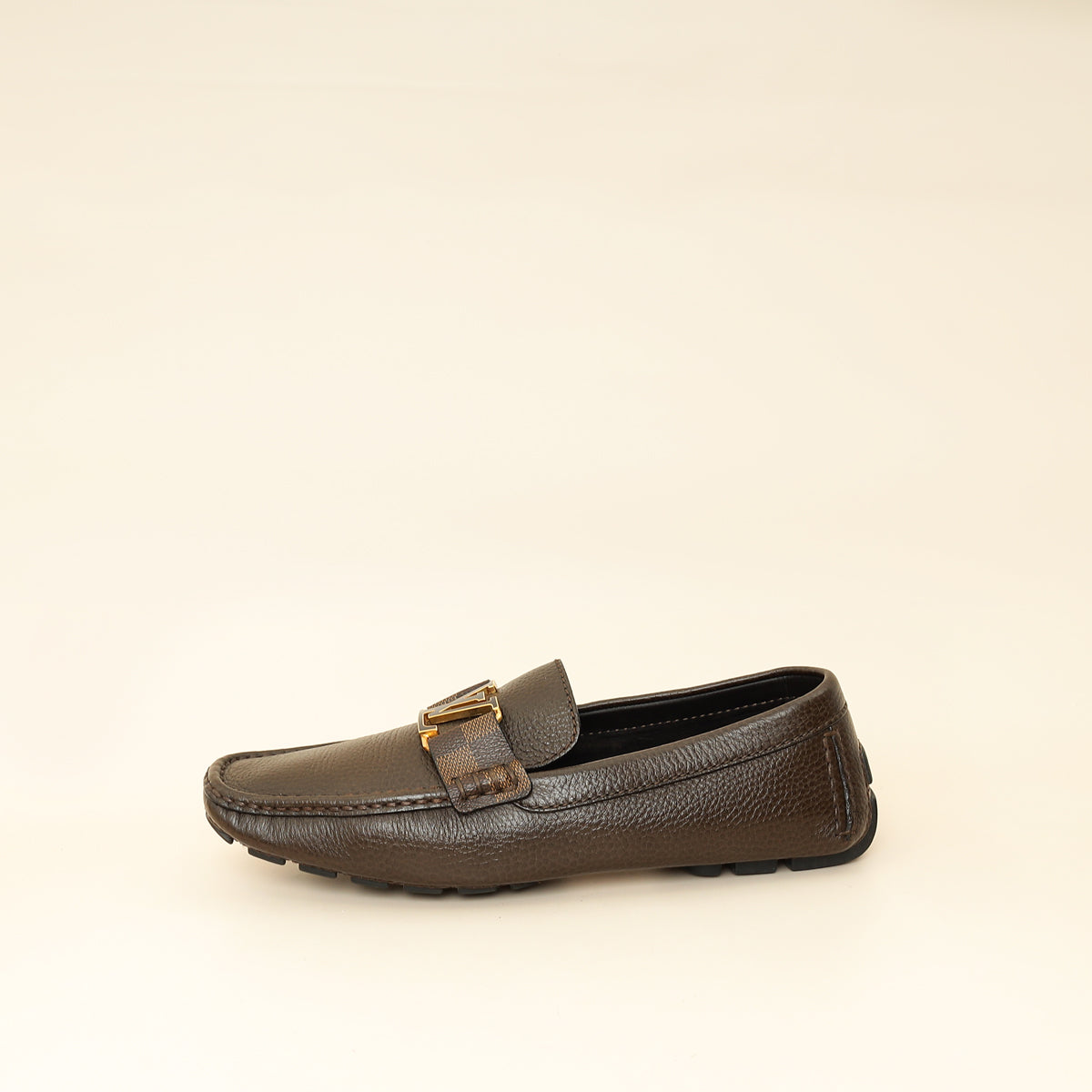 Louis Vuitton Bicolor Monte Carlo Moccasins Men's Loafer 8-Louis Vuitton-THE CLOSET