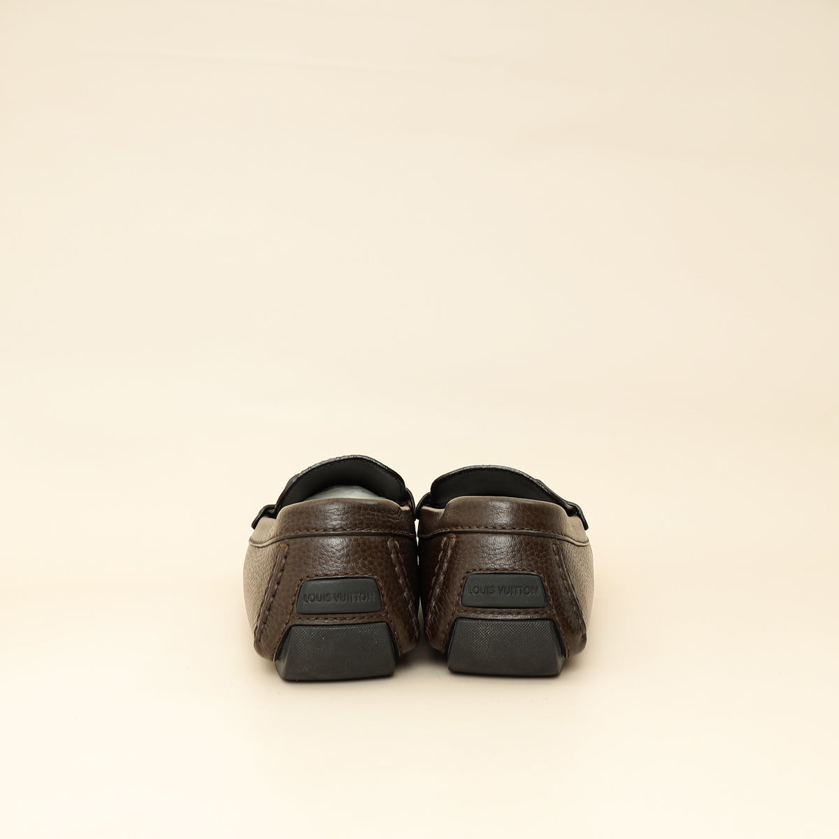 Louis Vuitton Bicolor Monte Carlo Moccasins Men's Loafer 8-Louis Vuitton-THE CLOSET