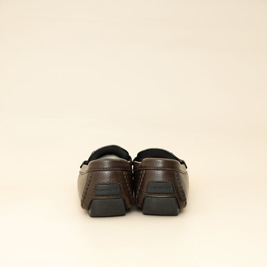Louis Vuitton Bicolor Monte Carlo Moccasins Men's Loafer 8-Louis Vuitton-THE CLOSET