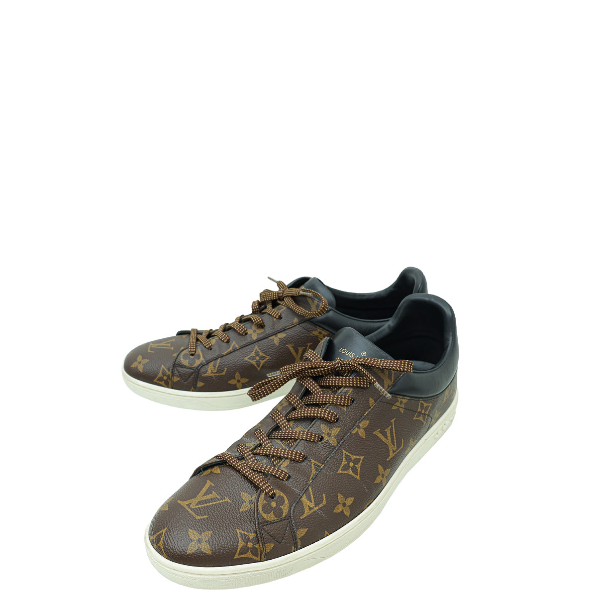 Louis Vuitton Monogram Black Luxembourg Sneaker 9.5-Louis Vuitton-THE CLOSET