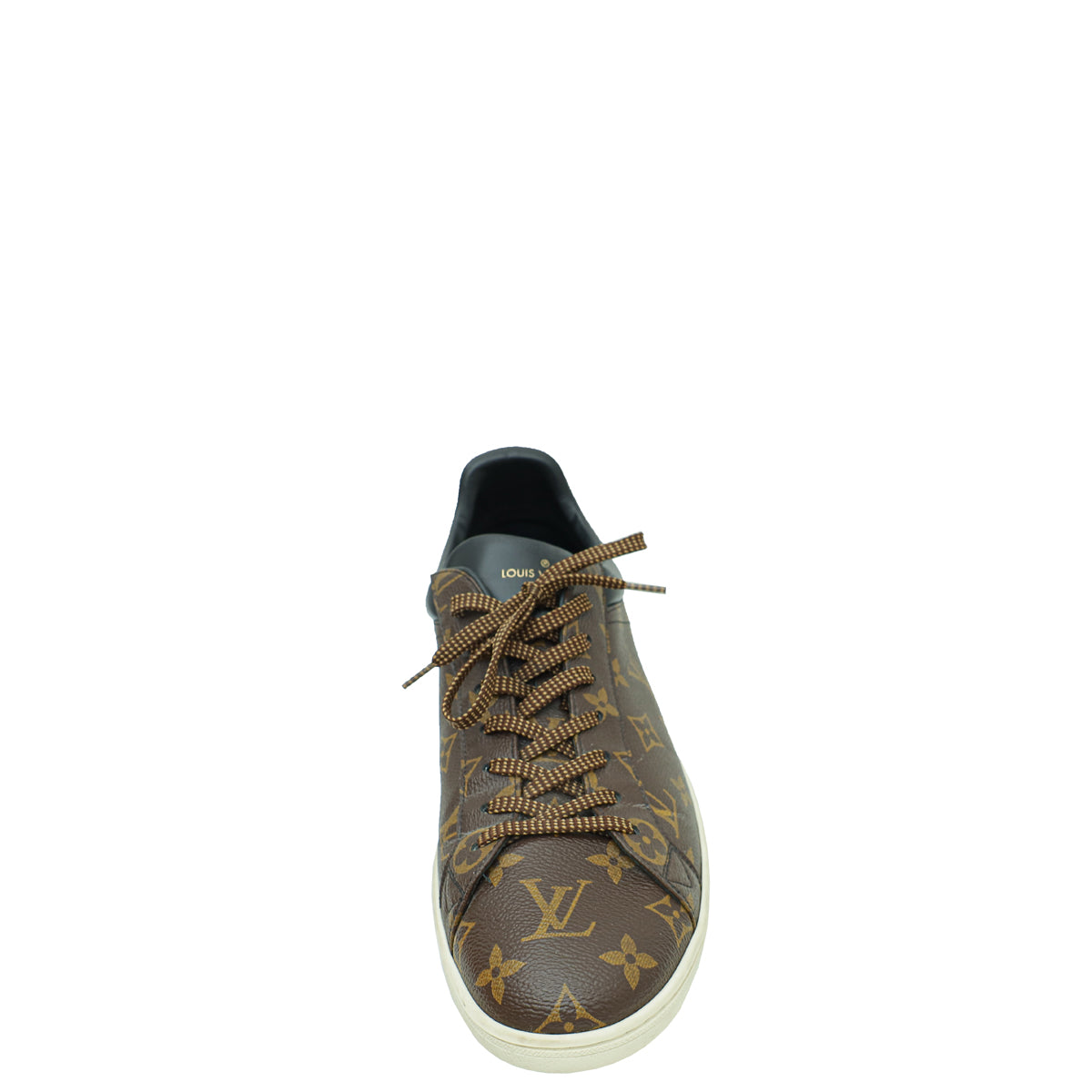 Louis Vuitton Monogram Black Luxembourg Sneaker 9.5-Louis Vuitton-THE CLOSET