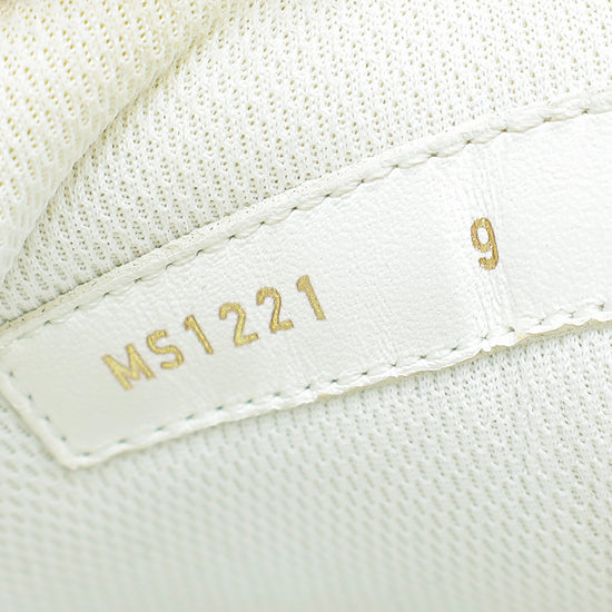 Louis Vuitton Bicolor Monogram Denim Empreinte Trainers Sneakers 9