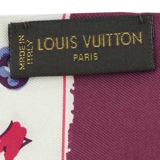 Louis Vuitton Multicolor Monogram Water Silk Bandeau