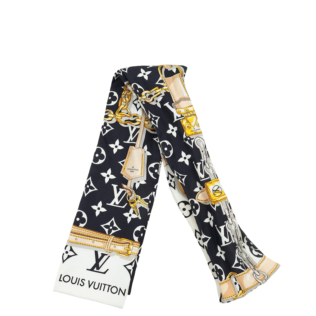 Louis Vuitton Multicolor Monogram Confidential Bandeau Scarf-Louis Vuitton-THE CLOSET