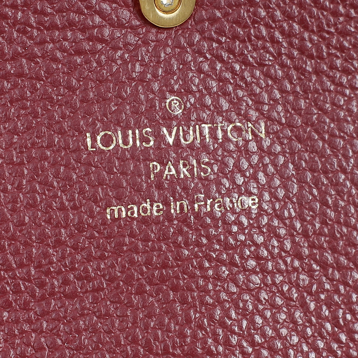 Louis Vuitton Damier Ebene Bordeaux Clapton Wallet