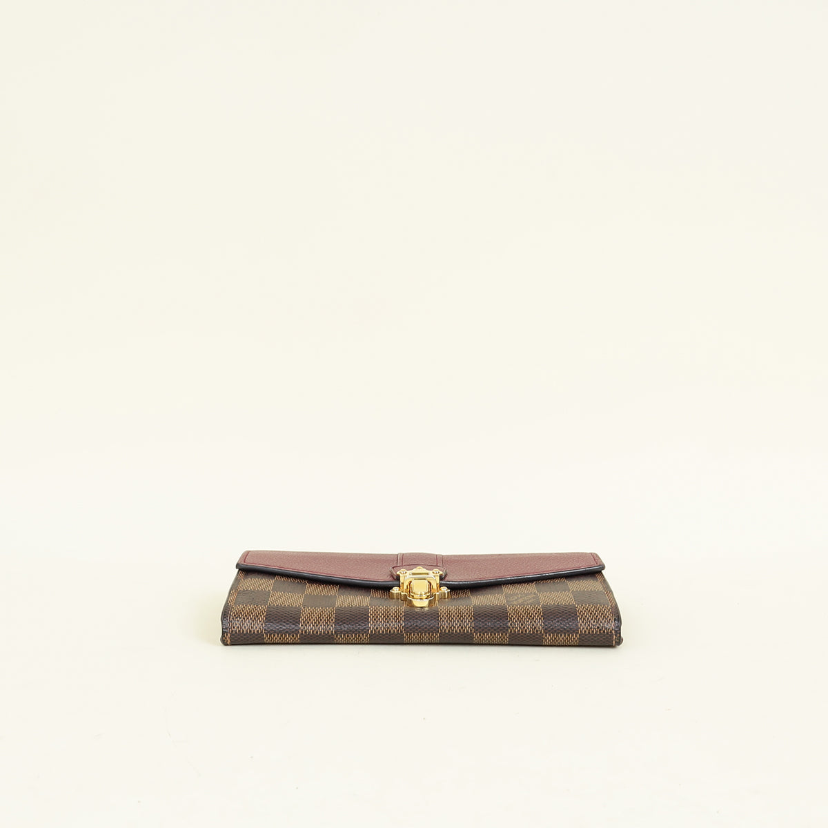 Louis Vuitton Damier Ebene Bordeaux Clapton Wallet