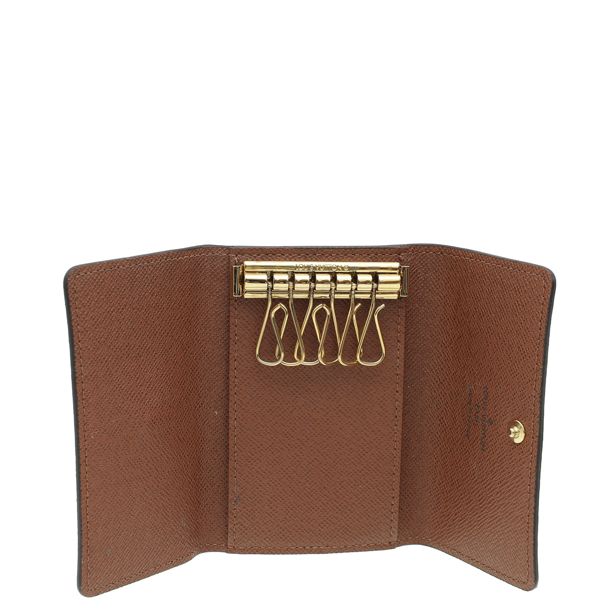Louis Vuitton Brown Monogram 6 Key Holder