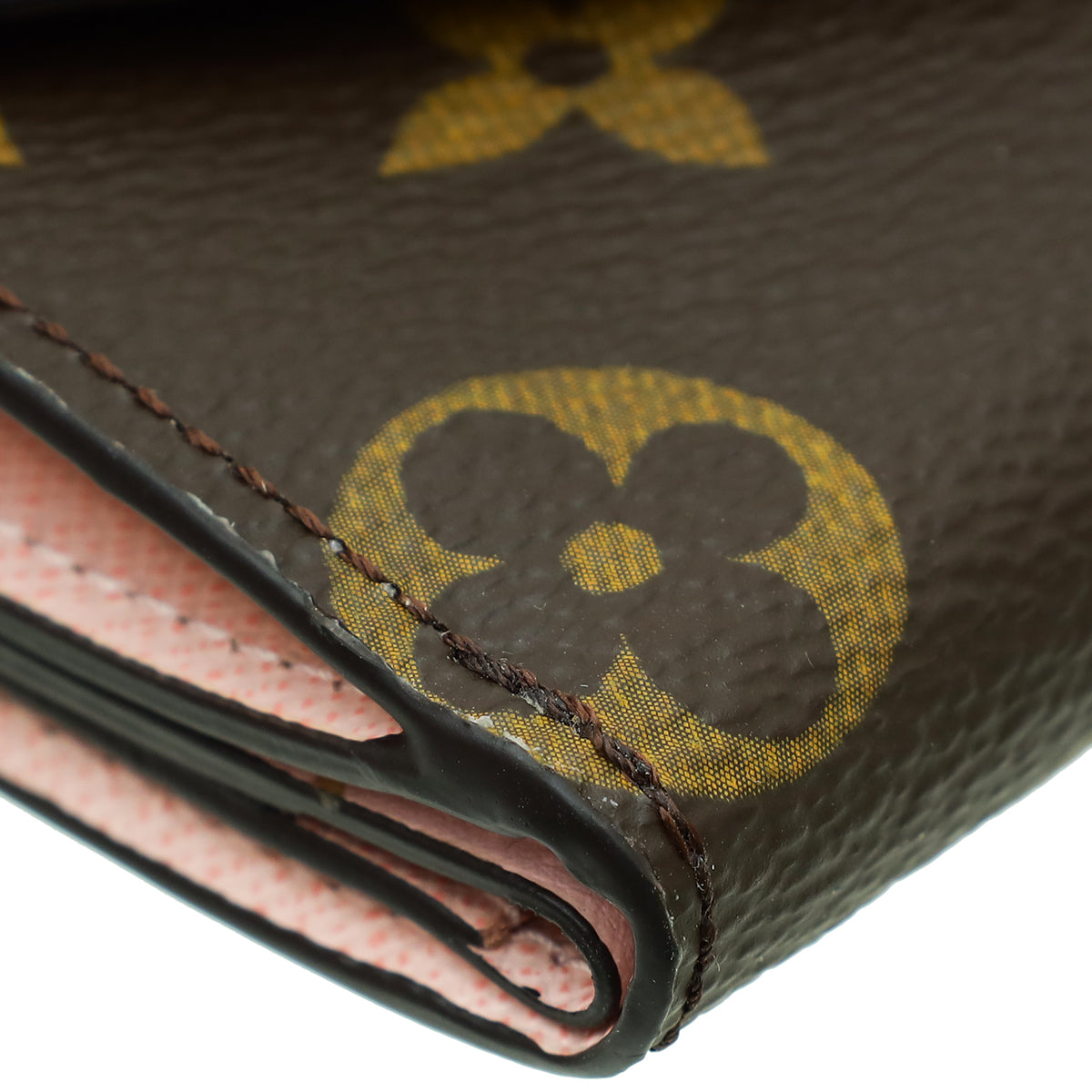 Louis Vuitton Monogram Rose Ballerine Zoe Wallet