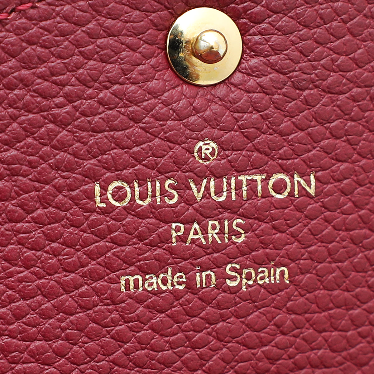 Louis Vuitton Aurore Monogram Empreinte Sarah Wallet