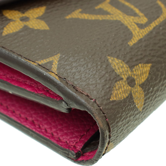 Louis Vuitton Monogram Grape Pallas Compact Wallet