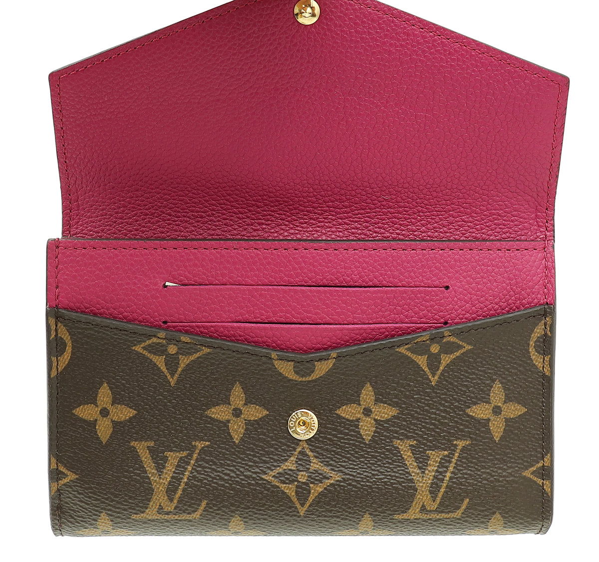 Louis Vuitton Monogram Grape Pallas Compact Wallet