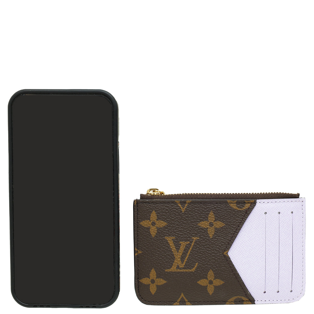 Louis Vuitton Monogram Purple Romy Card Holder-Louis Vuitton-THE CLOSET