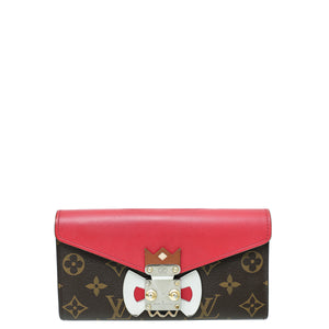 Louis Vuitton Tricolor Ltd.ed. القناع القبلي سارة محفظة