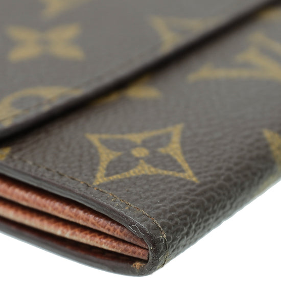 Louis Vuitton Brown Monogram International Wallet