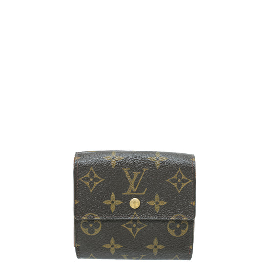 Louis Vuitton Brown Monogram Elise Wallet