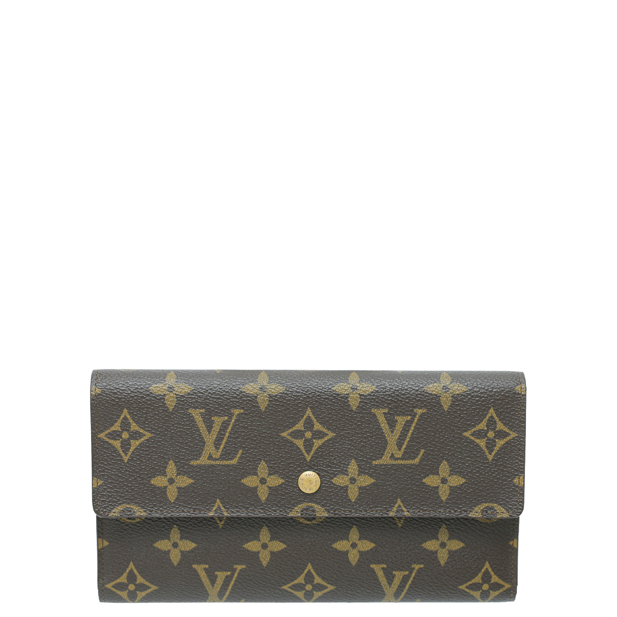 Louis Vuitton Brown Monogram Porte Tresor International Wallet – The Closet