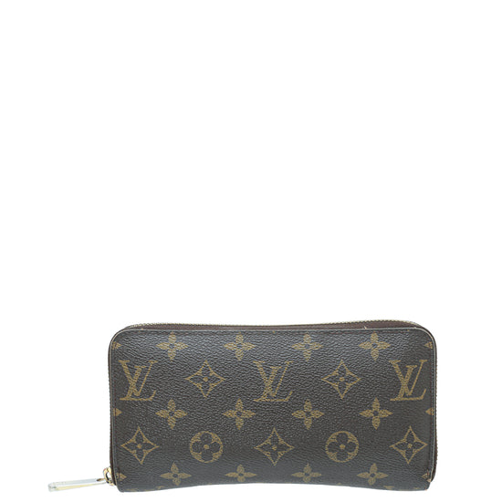 Louis Vuitton Brown Monogram Zippy Wallet – The Closet