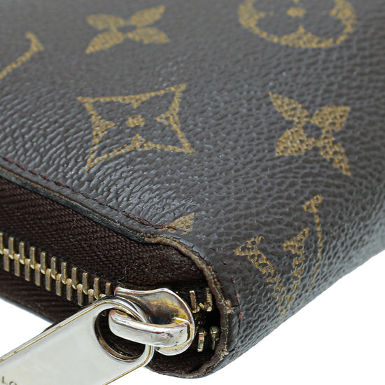 Louis Vuitton Monogram Brown Zippy Wallet - A World Of Goods For