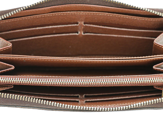 Louis Vuitton LV Zippy wallet bicolour monogram Beige Leather ref.502527 -  Joli Closet