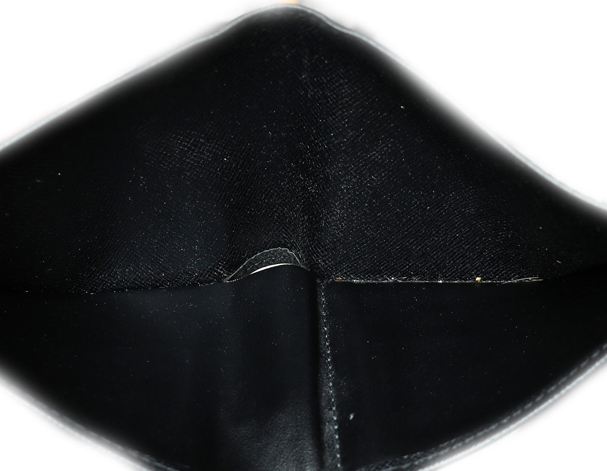 Louis Vuitton Taiga Black Bifold Wallet SP3159