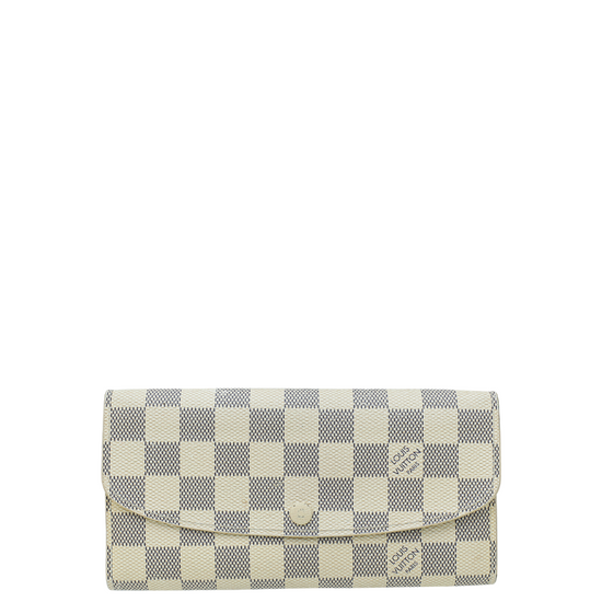 Louis Vuitton Damier Azur Emilie Wallet