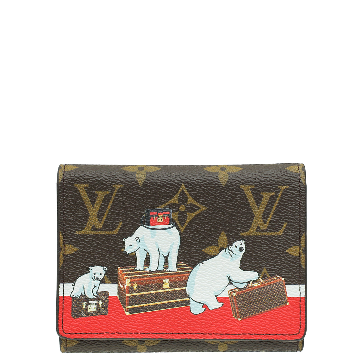 Louis Vuitton Monogram Multicolor Polar Bear Victorine Wallet