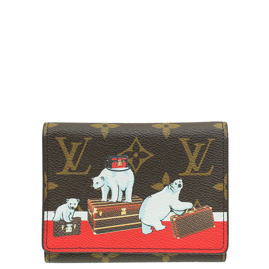 Louis Vuitton Monogram Multicolor Polar Bear Victorine Wallet