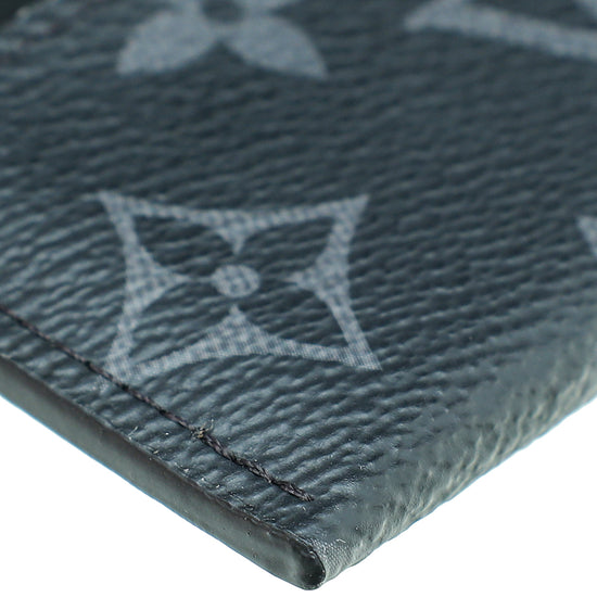Sell Louis Vuitton Monogram Eclipse Double Card Holder - Black