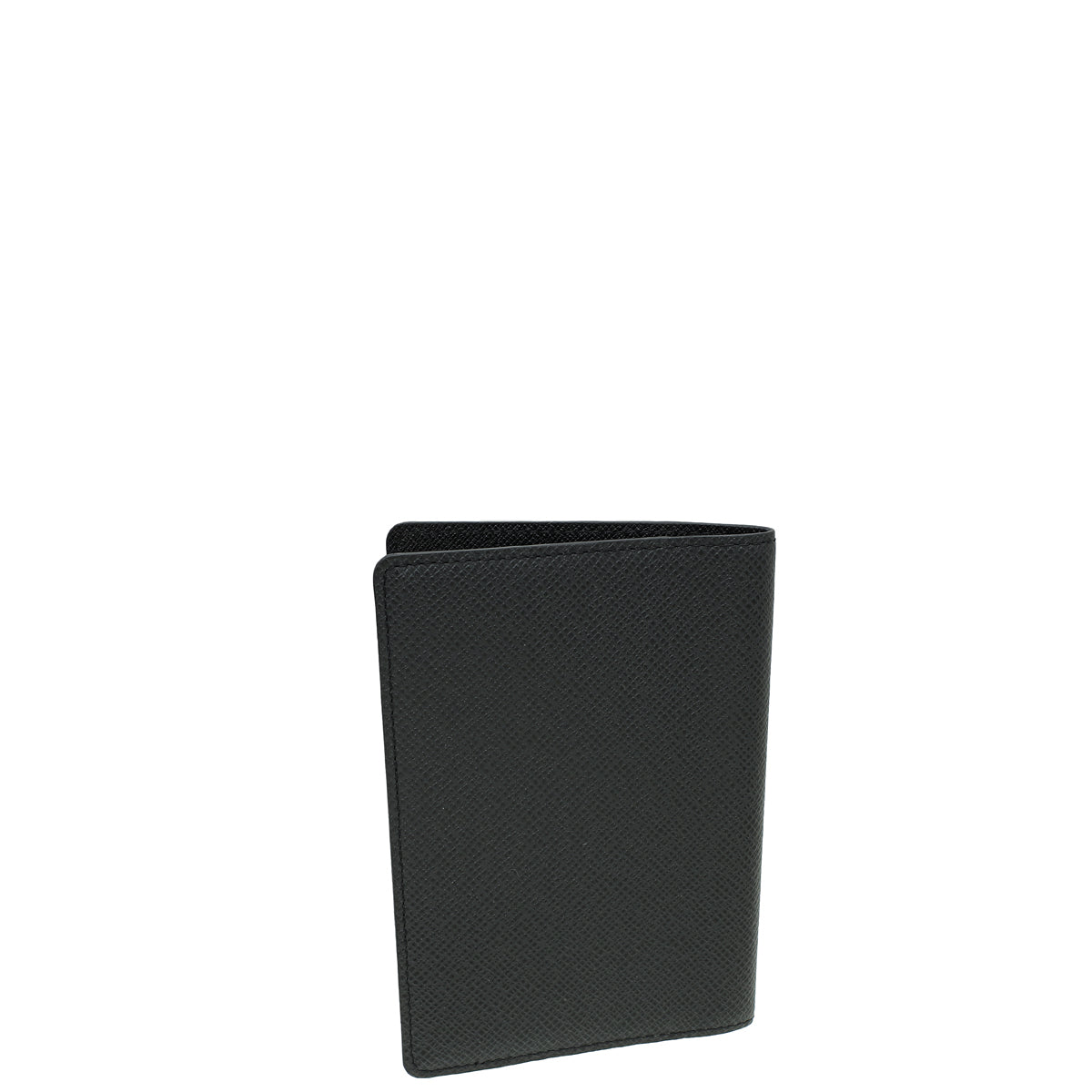 Louis Vuitton Black Taiga Passport Cover W/ MNS Initials-Louis Vuitton-THE CLOSET