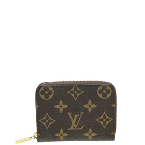 Louis Vuitton Monogram Zippy Coin Purse Wallet