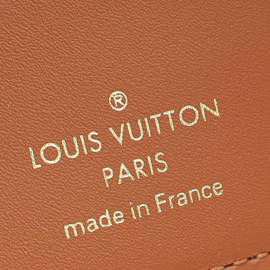 Load image into Gallery viewer, Louis Vuitton Monogram Caramel Flower Lock Compact Wallet
