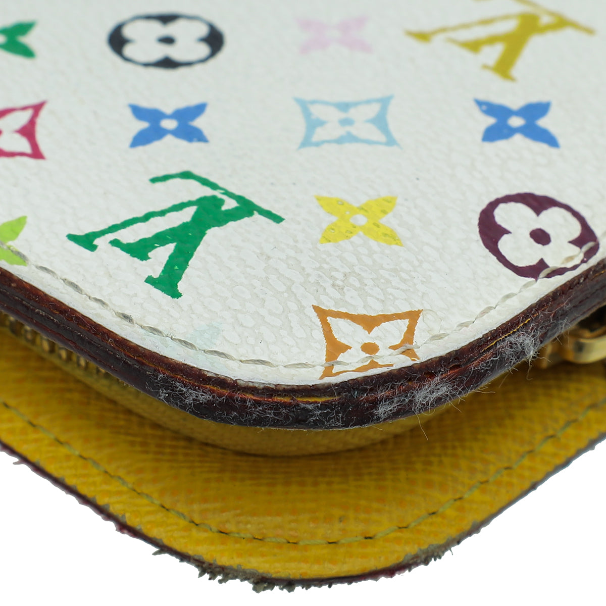 Multi Colo Monogram Louis Vuitton White Multicolor Monogram Insolite Wallet – THE CLOSET