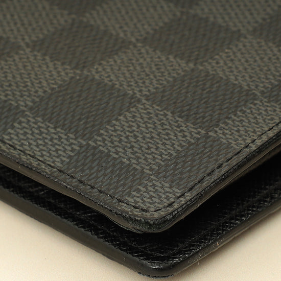 Louis Vuitton Damier Brazza Wallet w/ Y.H Initials-Louis Vuitton-THE CLOSET
