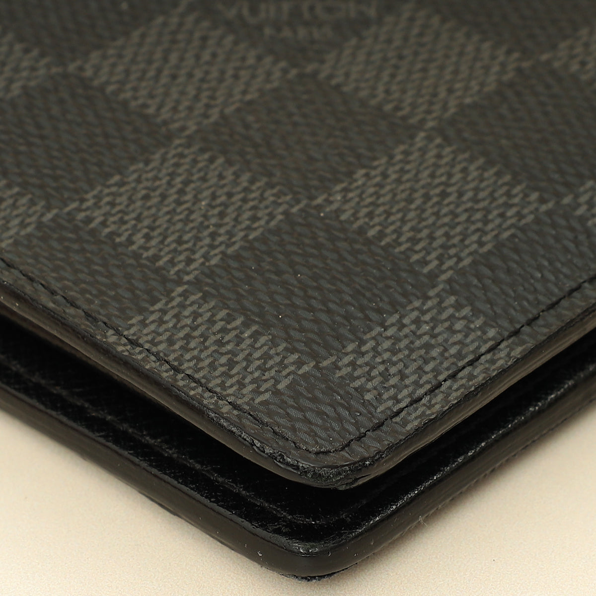 Louis Vuitton Damier Brazza Wallet w/ Y.H Initials-Louis Vuitton-THE CLOSET