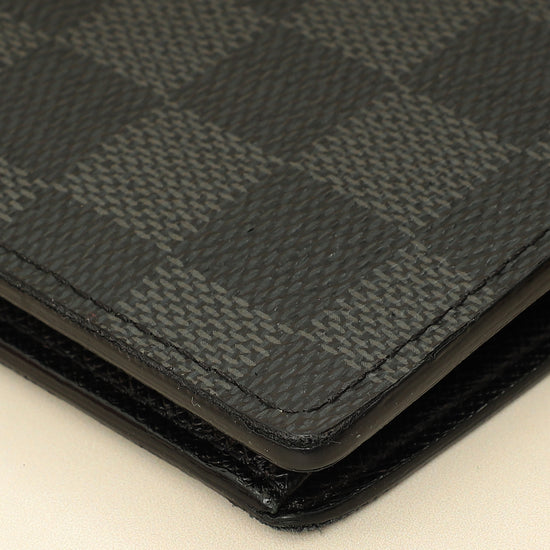Louis Vuitton Damier Brazza Wallet w/ Y.H Initials-Louis Vuitton-THE CLOSET
