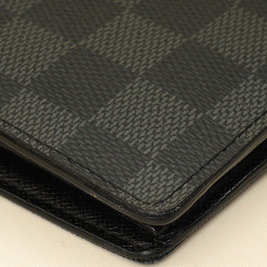 Louis Vuitton Damier Brazza Wallet w/ Y.H Initials-Louis Vuitton-THE CLOSET