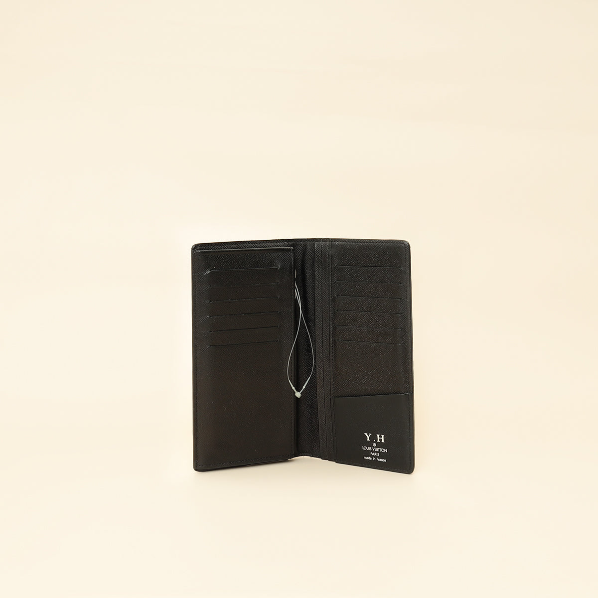 Louis Vuitton Damier Brazza Wallet w/ Y.H Initials-Louis Vuitton-THE CLOSET