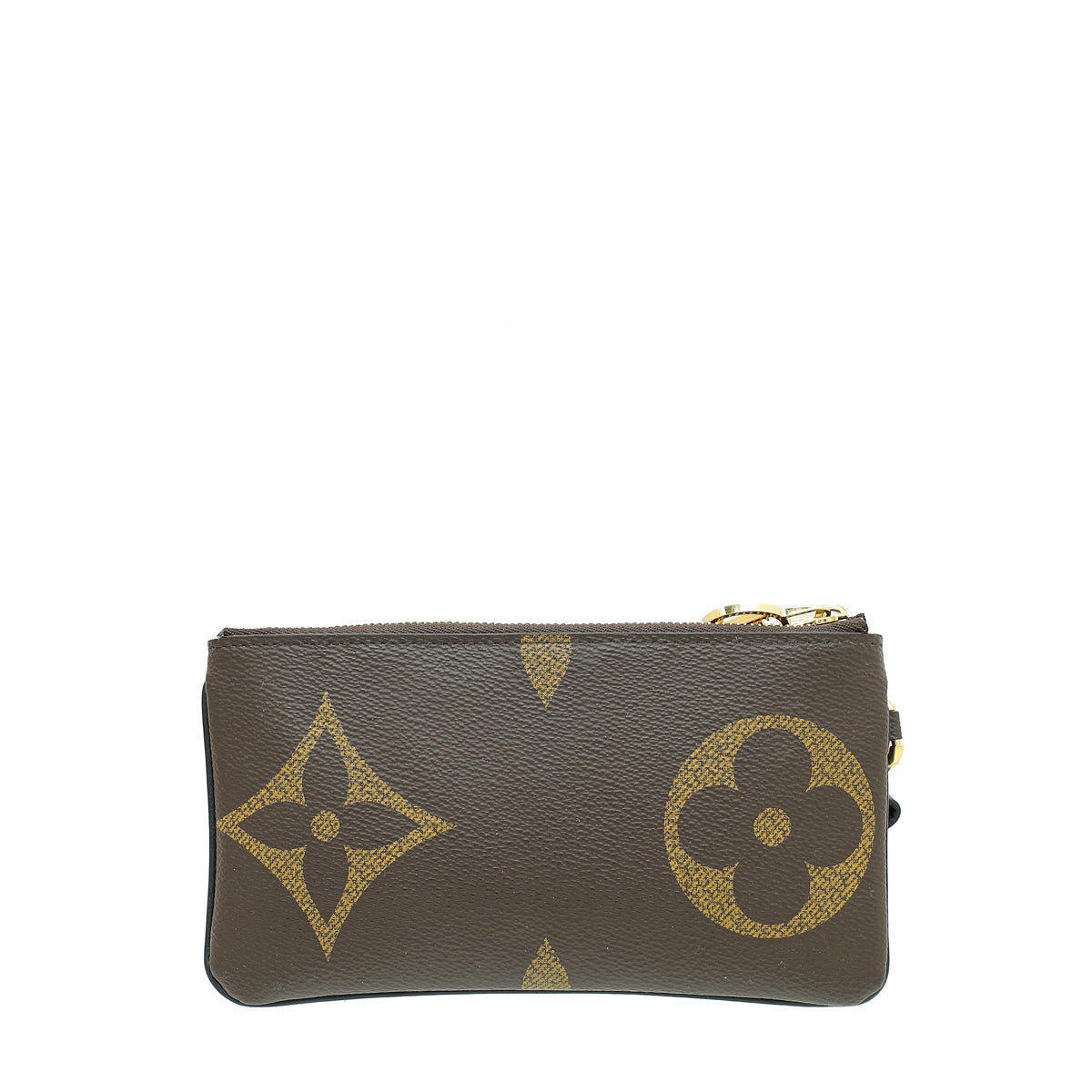 Louis Vuitton Brown Reverse Monogram Giant Wristlet Pouch-Louis Vuitton-THE CLOSET