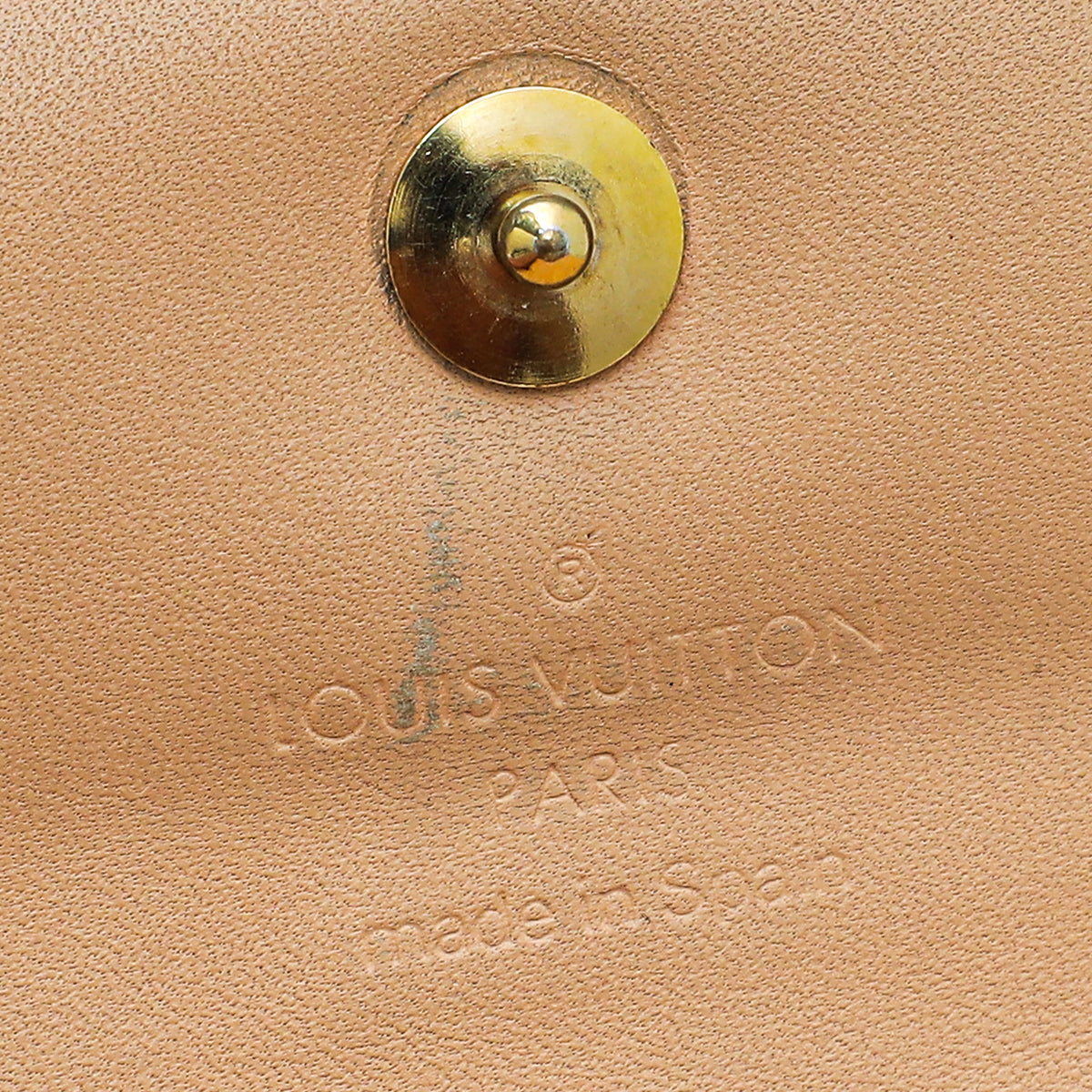 Alexandra leather wallet Louis Vuitton Brown in Leather - 18340519