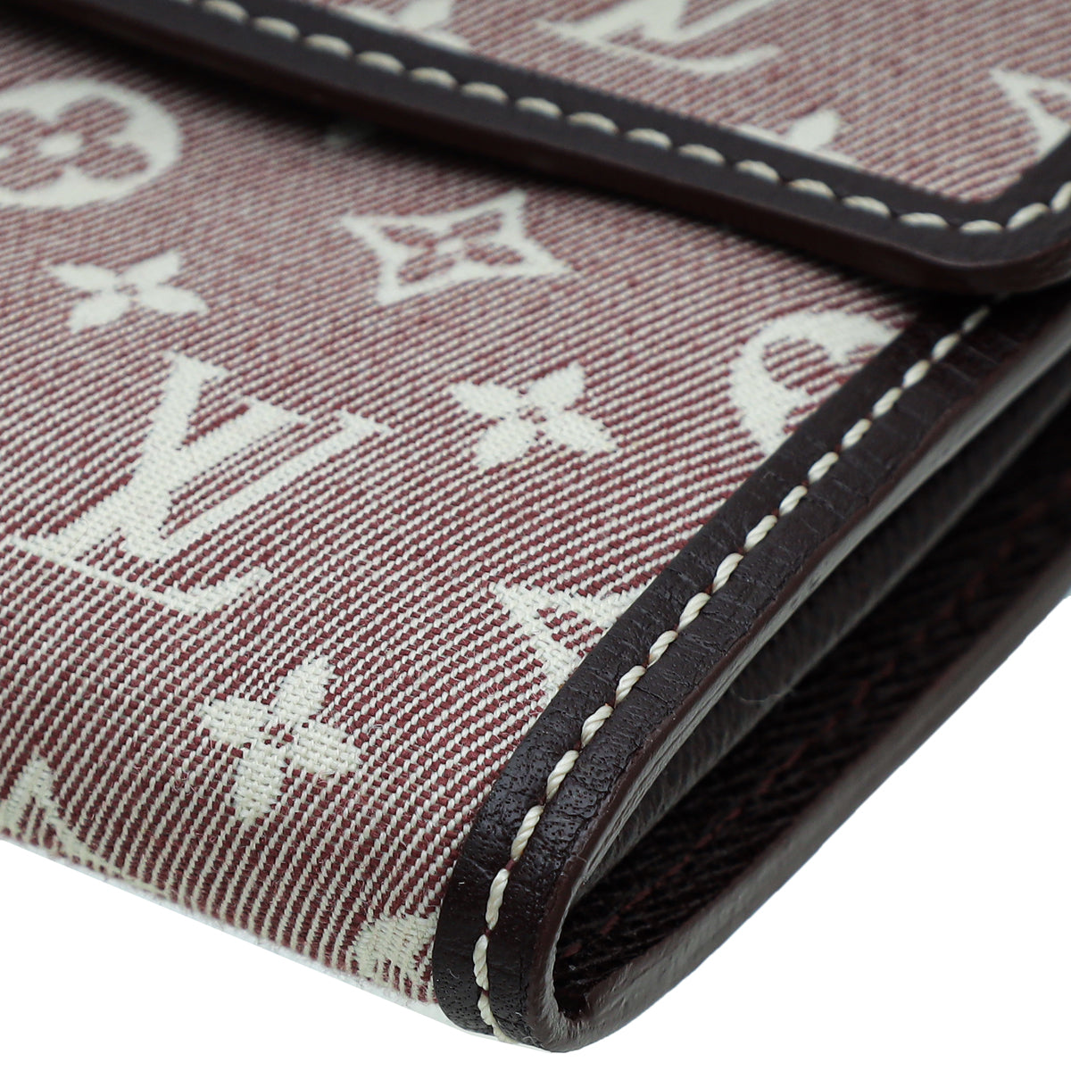 Louis Vuitton Sepia Monogram Mini Lin Idylle Sarah Wallet – THE CLOSET