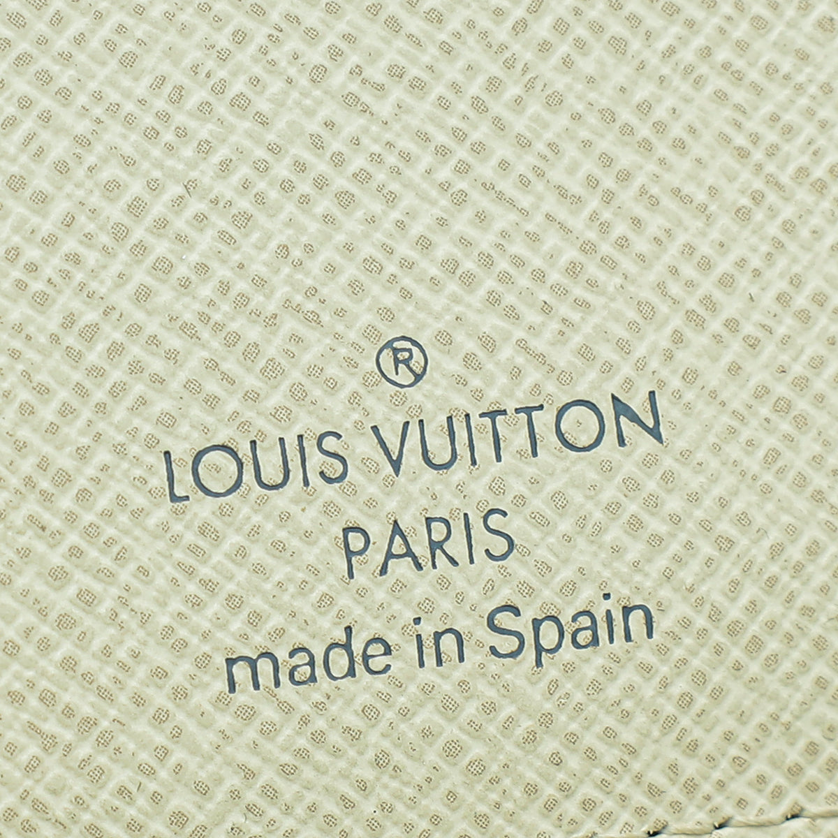 Louis Vuitton Azur Insolite Wallet w/ "TH.B" Initials