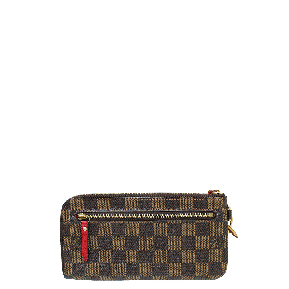 Louis Vuitton Damier Ebene Red Complice Trunks And Bags Wallet-Louis Vuitton-THE CLOSET