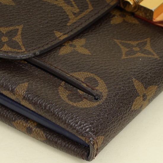 Louis Vuitton Monogram Blue Elysee Wallet