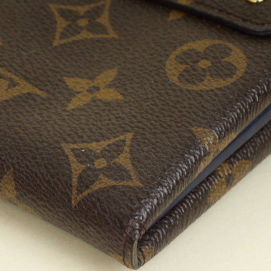 Louis Vuitton Monogram Blue Elysee Wallet