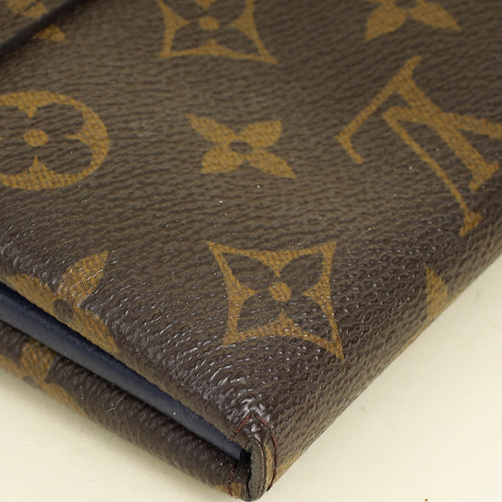 Louis Vuitton Monogram Blue Elysee Wallet