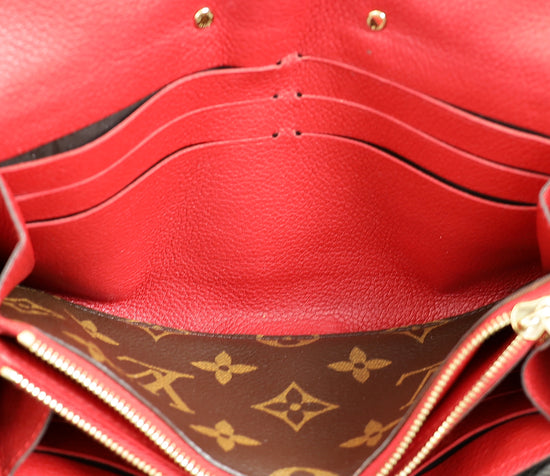 Louis Vuitton Bicolor Monogram Pallas Long Wallet