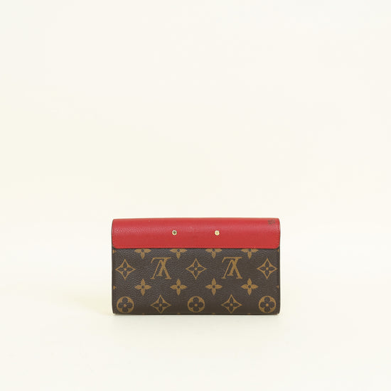Louis Vuitton Bicolor Monogram Pallas Long Wallet
