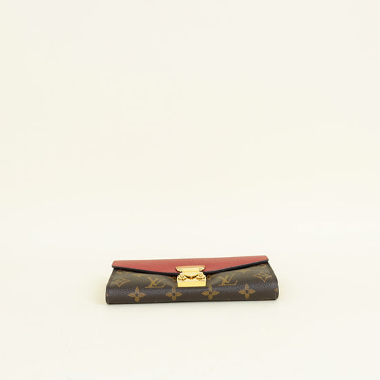 Louis Vuitton Bicolor Monogram Pallas Long Wallet